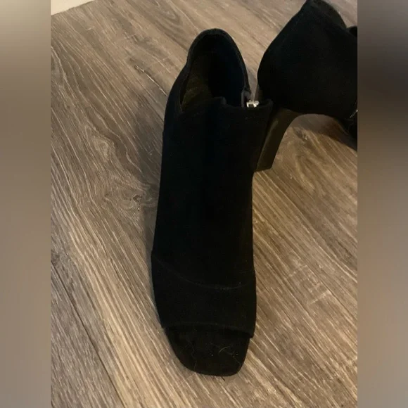 Steven By Steve Madden - Jette Open Toe Ankle Boot, black , 7M, Like New,No Box - Picture 8 of 16